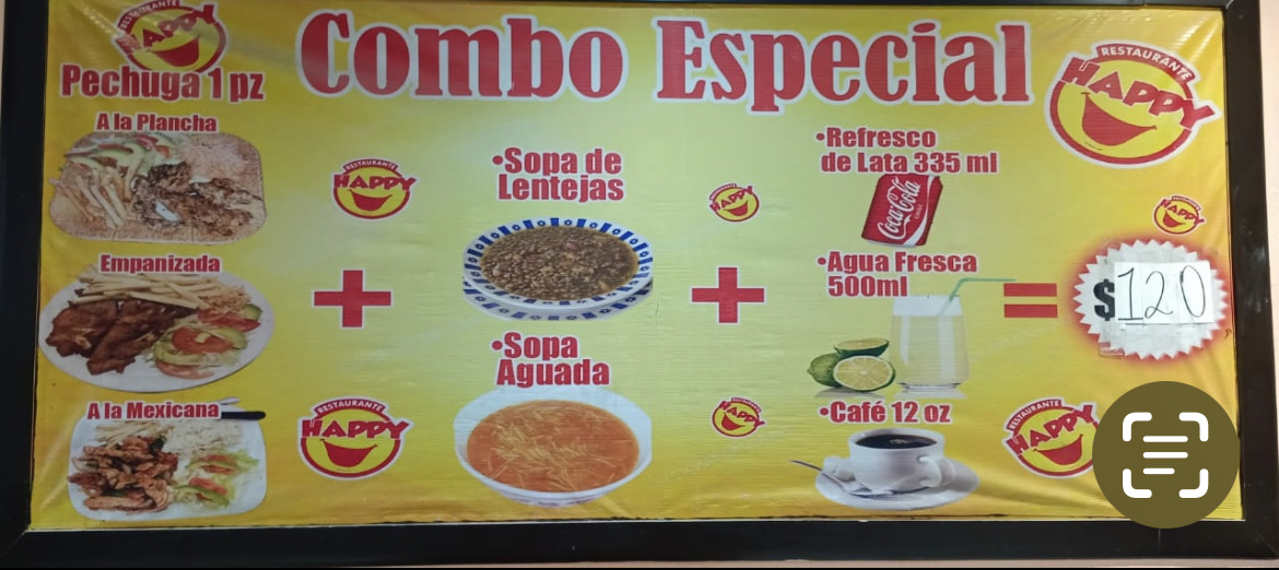 Restaurante Happy Menu - Image 3